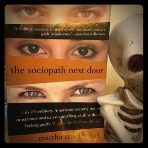 Bestselling brand new book about sociopaths.